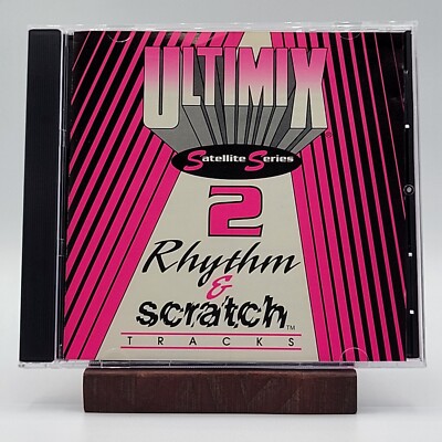 Rhythm And Scratch Tracks 2 Rare CD 1992 USA Ultimix DJ Break Beat Loops and FX 