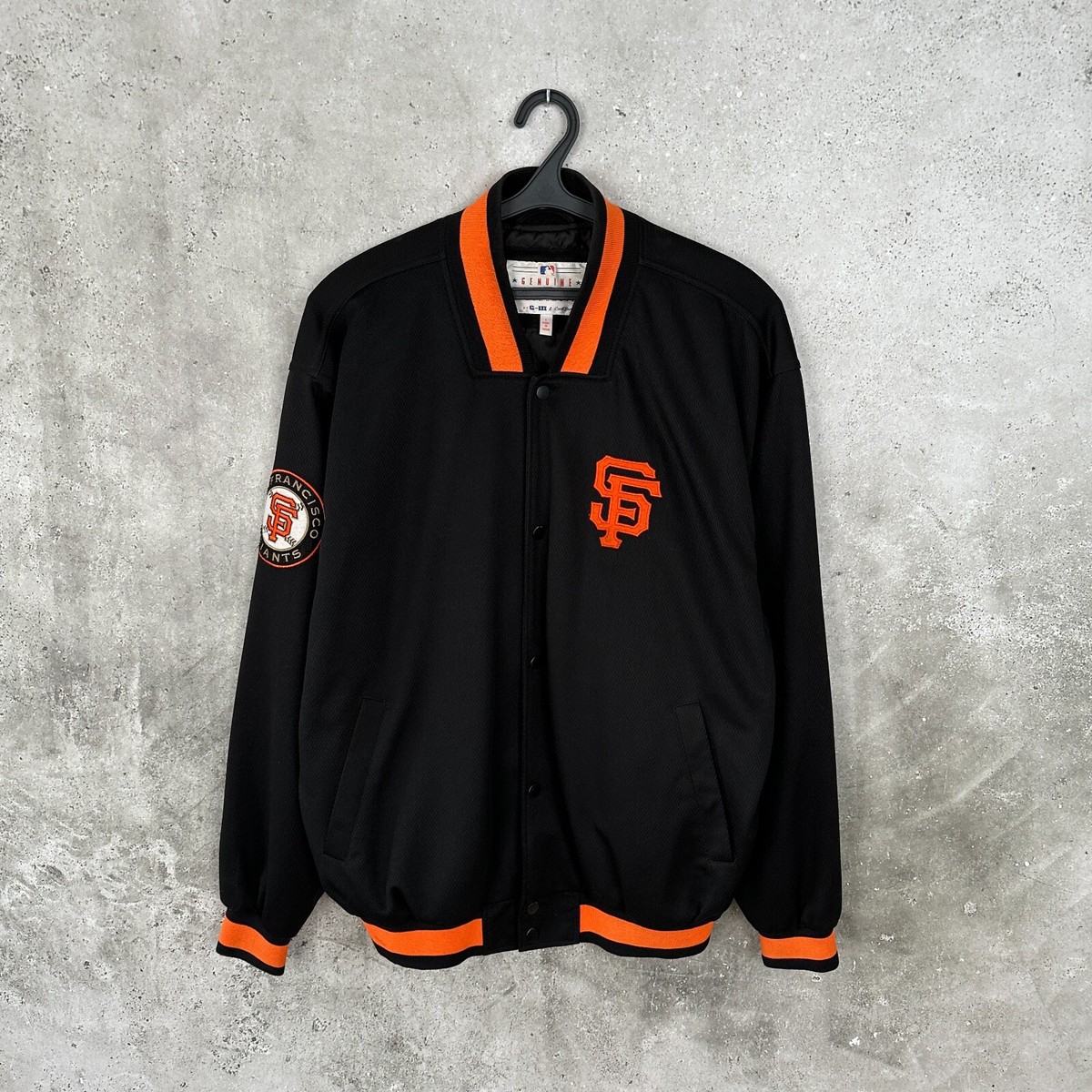 MLB サンフランシスコ・ジャイアンツ ボンバージャケット Mサイズ SAN FRANCISCO GIANTS BASEBALL BOMBER JACKET GENUINE
