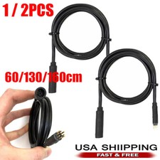 US 9Pin Wheel Motor Extension Cable Female to Male Wire for Electric Bike E-Bike