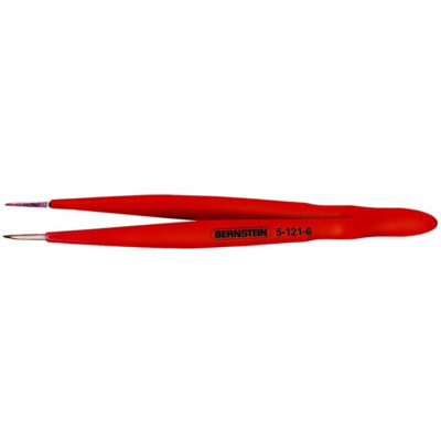 Bernstein Tools for Electronics 5-121-6  Isolierte Pinzette   Spitz, fein 120 mm