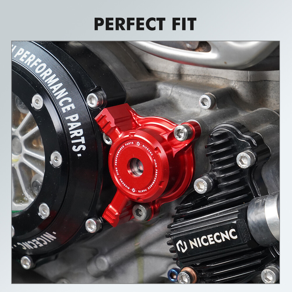 Transparent Oil Filter Cover 6061T6 Aluminum For Yamaha YFZ450R/RSE