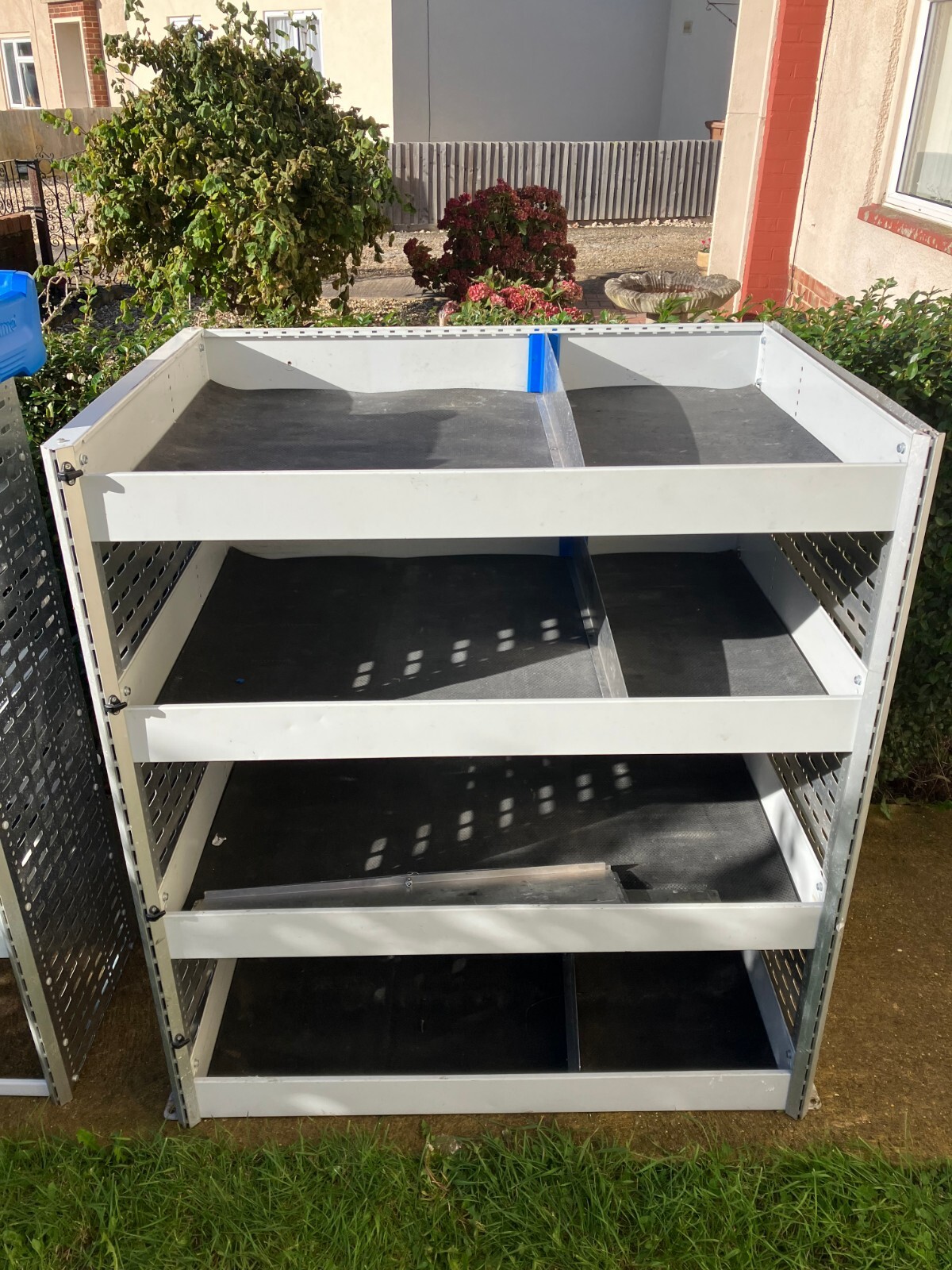 2 Piece Set Of Used SORTIMO Metal Van Racking / Shelving Underneath Storage Area eBay