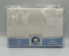 Gerber Flat Fold Birdseye Cloth Diapers 12 Pack 24 X 27 Inches 100 Cotton