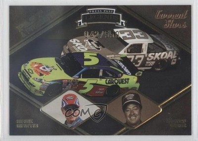2009 Press Pass Legends Past & Present /550 Harry Gant Mark Martin #PP4 HOF c8m