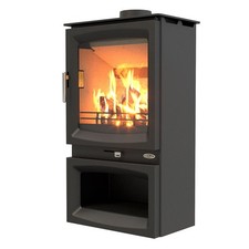 Henley Burnbright Log Store 5kw Defra Approved Wood Burning Stove