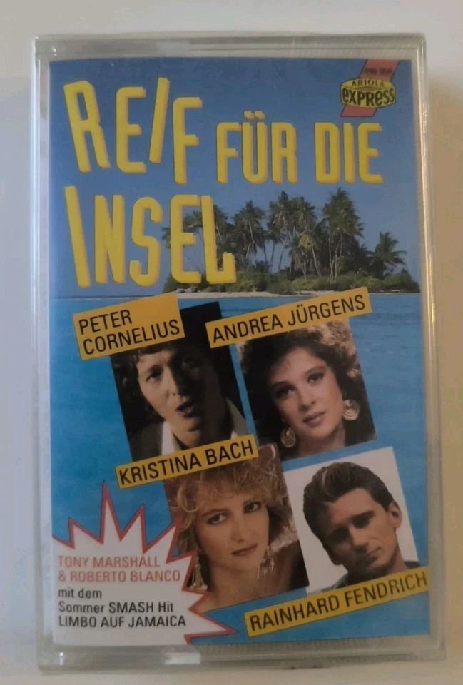 Reif für die Insel 80er MC / OVP Schlager Peter Cornelius, Andrea Jürgens, u.a.