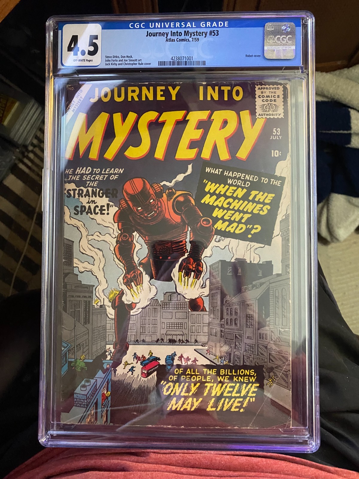 アメコミリーフ Avengers #53 CGC 7.0 アメコミリーフ Avengers #53