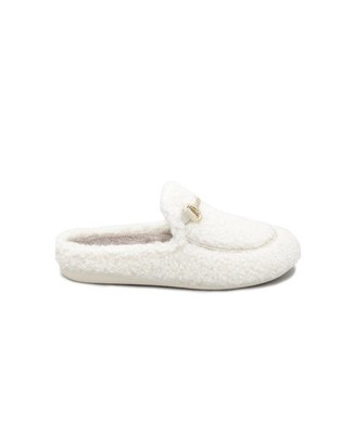 Grunland Pantofola-mocassino in teddy | GLES PA1274 TERRA 35