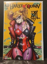 Harley Quinn #50 KyuYong Eom Trade Exclusive Signed & Remarked w/COA