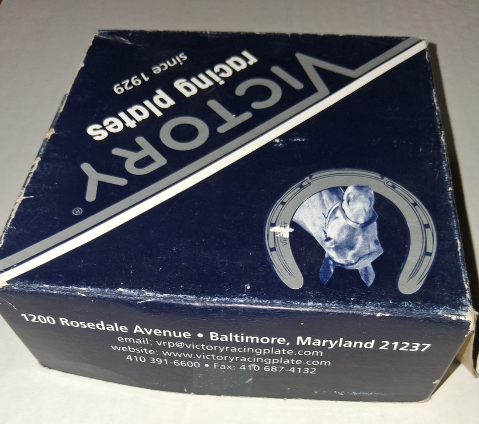 Vintage Victory Racing Plates Sport Block Heel/Outer Rim -Size 7 Set of ...