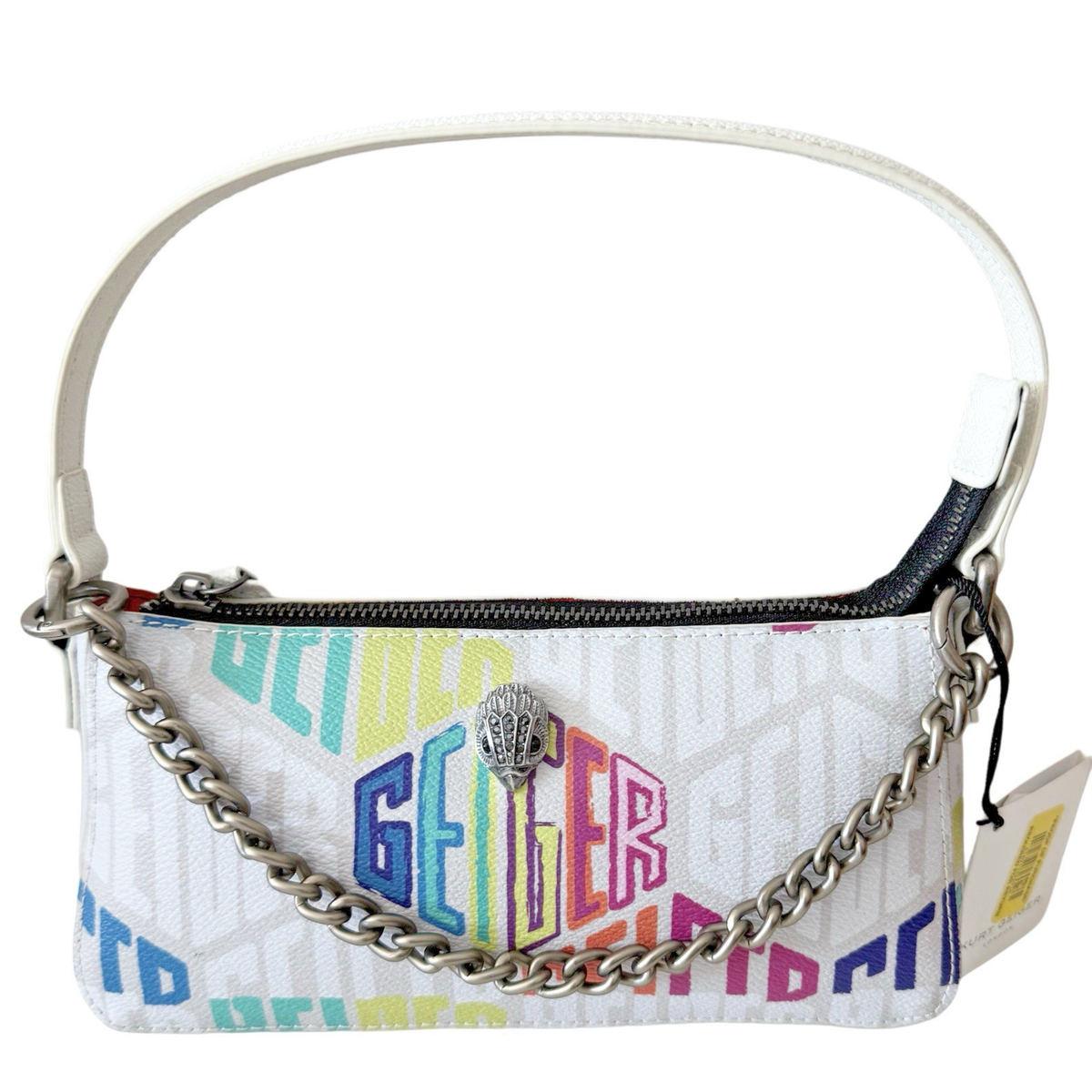 Kurt Geiger London Richmond Pochette Baguette Handbag Purse Tote