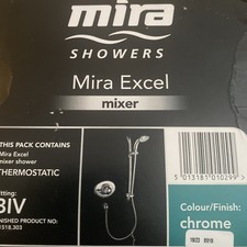 Mira Excel B-BIV Mixer Shower - Chrome . New 1.1518.303 - 18/23 B91B