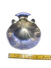 Wilton Pewter Mt. Joy PA Fish Shaped Trinket Hors D'oeuvre Dish Bruce Fox 4.5"8A