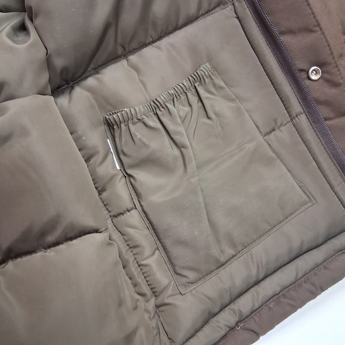 VTG NWT 80s Unisex  Academy Broadway Goose Down Puffer Dual Color Coat Size XXS