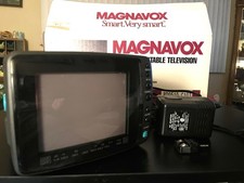 Magnavox RD0510 C103 TV portatile 5" a colori vintage