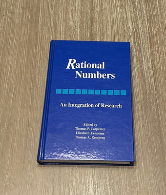 Rational Numbers: An Integration of Research by Thomas P. Carpenter 1993 HC