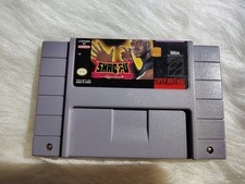 Super Nintendo SNES - Shaq-Fu - Cartridge Only - Tested