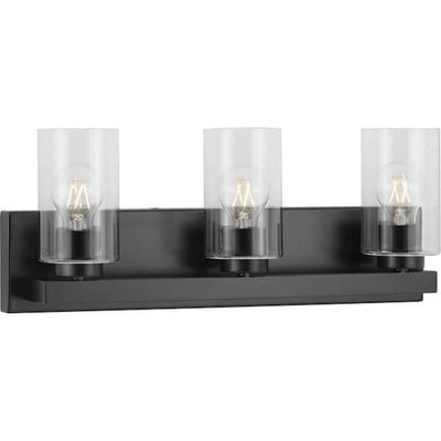 Progress Lighting P300388-31M Goodwin 3-Light Vanity 21in Matte Black