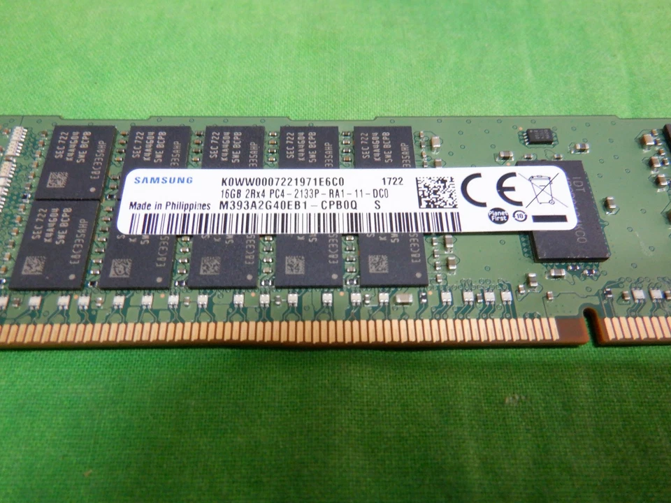 Samsung 16GB 2Rx4 PC4-2133P PC4-17000  ECC REG  Server Memory - Image 2 of 3