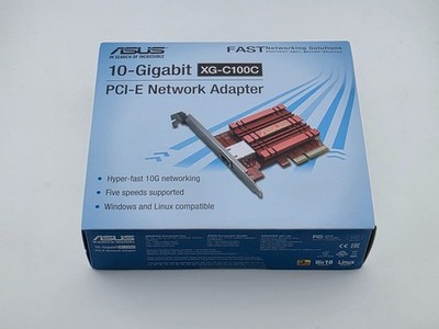 ASUS XG-C100C 10G PCI-E Netzwerkkarte in neuem und originalverpacktem Zustand
