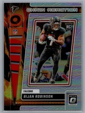 2023 Donruss Optic Bijan Robinson #CR-BR Chain Reaction Prizm (RC)