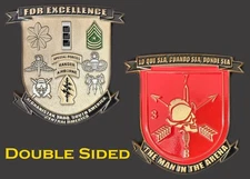 Special Forces Ranger Airborne Double - Sided Excellence Challenge Coin _J