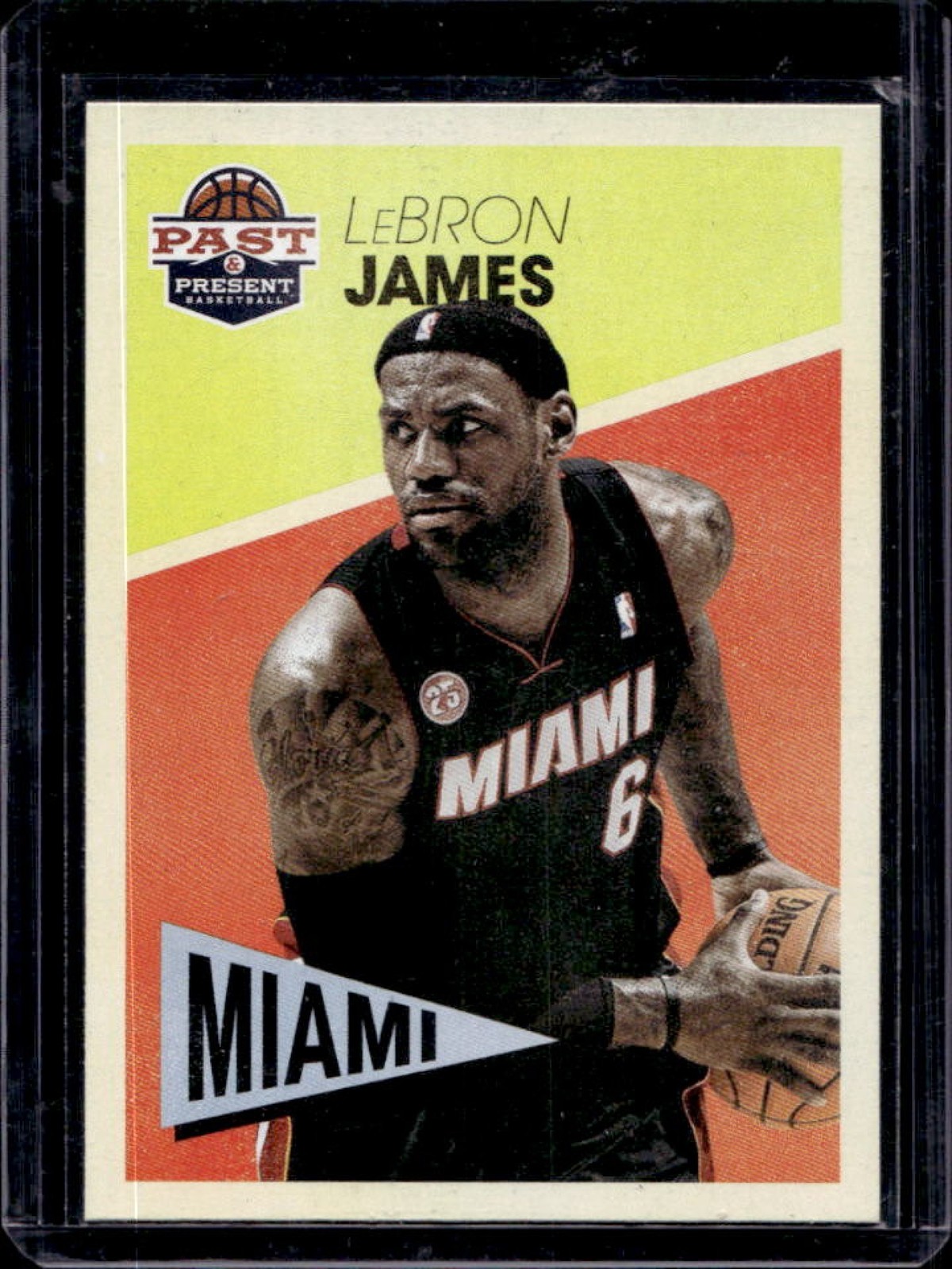2012-13 Panini Past & Present LeBron James Variations #7 Heat