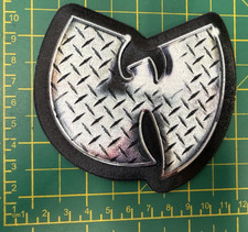 Wu Tang Clan Steel Logo Woven Sew Or Iron On Patch Officially Licensed