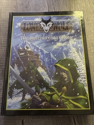 Mongoose Lone Wolf D20 Roleplaying Game Core Hardcover Rulebook RPG New