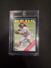 Topps 2022 35th Anniversary Jonathan India Autograph Reds 1987 Auto #88BA-JI