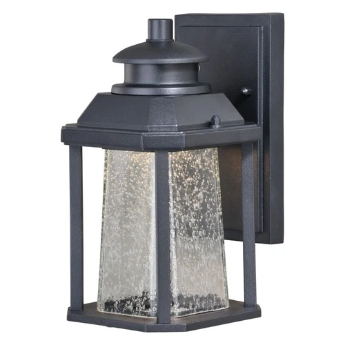 Vaxcel Lighting T0308 Freeport 1 Light 9-3/4"H Integrated LED - Black - Picture 1 of 8