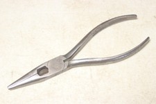 Vintage Snap On Vacuum Grip No.196 7 Inch Needle Nose Pliers