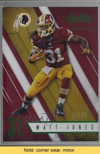 2016 Panini Absolute Spectrum Green 22/25 Matt Jones #90 READ 11pj
