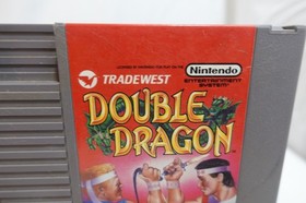 NINTENDO NES : DOUBLE DRAGON  (1985) **CARTRIDGE ONLY **