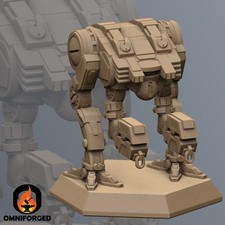 Hermit Crab HMC-13 MWO Mech Miniature Compatible with Battletech