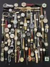 PARTS REPAIR Vintage Watch Collection Lot Gucci Longines Waltham Harvester Seiko
