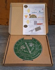 20. China Jahrestag Sonnenuhr Geschenk (2004-2024) The Metal Foundry - Neu in Box