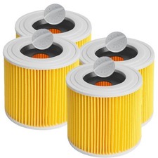 4x Filter für Kärcher Staubsauger [WD3, WD2...