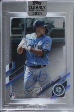 2021 Topps Clearly Authentic Auto Evan White #CAA-EW Auto 1q7