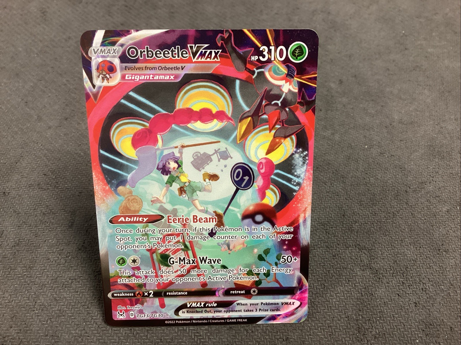 Orbeetle VMAX TG13/TG30 Pokemon Lost Origin Trainer Gallery Holo Near Mint📈🔥