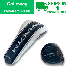 Callaway Paradym 9 degree Driver Head Only RH With Headcover USED FAST SHIP