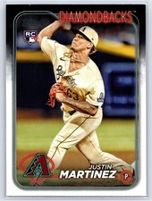 2024 Topps #325 Justin Martinez RC - Arizona Diamondbacks