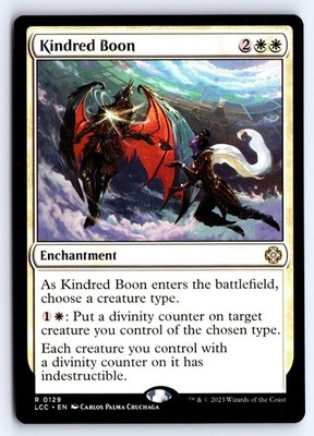 Kindred Boon 129 Commander: The Lost Caverns of Ixalan Magic: The Gathering NM