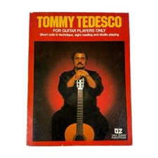 Tommy Tedesco For Guitar Players Only Tablature Songbook Vintage 1979