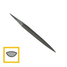 Grobet-Swiss Vallorbe bird tongue file for watchmakers and goldsmiths 100 mm