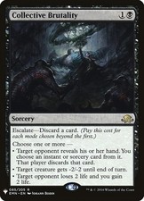 NM-Mint, English MTG Collective Brutality Mystery Booster / The List Magic the G
