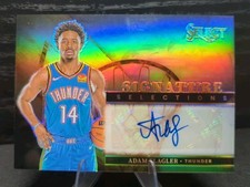 2024-25 Panini Select Adam Flagler Signature Selections Auto (AU, RC) #SS-FLG