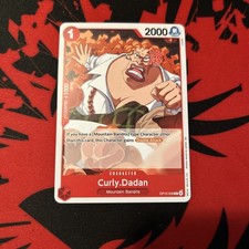 Curly Dadan OP13-009 Carrying On His Will One Piece C Card