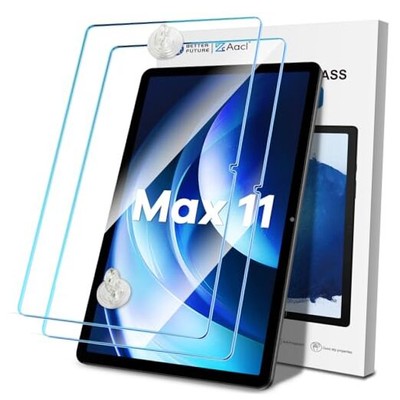 2-Pack Tempered Glass for All-New Fire Max 11/TM112/ TalphaU MAX 11 Clear