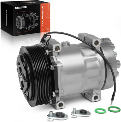 Air Conditioner AC Compressor with Clutch Compatible with Volvo | for FH12 FH16